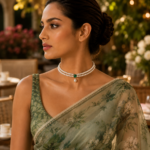 Amara Emerald Choker Set - Image 2