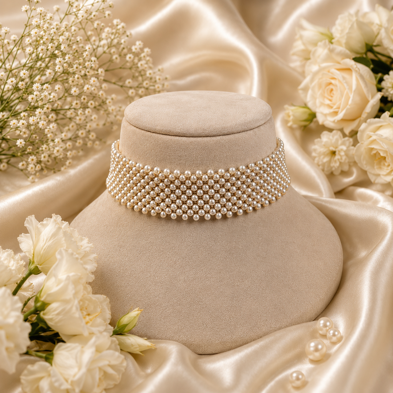 Evara Pear Choker-1 Evara Pear Choker - Image 1