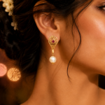 Nyra Drop Earrings - Image 2