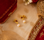 Raina Garnet Earrings - Image 4
