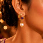 Tara Amethyst Earrings - Image 4