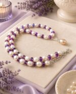 Lavanya Amethyst Necklace - Image 3