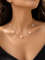 Alina Pearl Necklace - Image 4