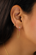 Laal Ruby Earrings - Image 2