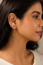 Laal Ruby Earrings - Image 4