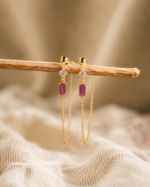 Laal Ruby Earrings